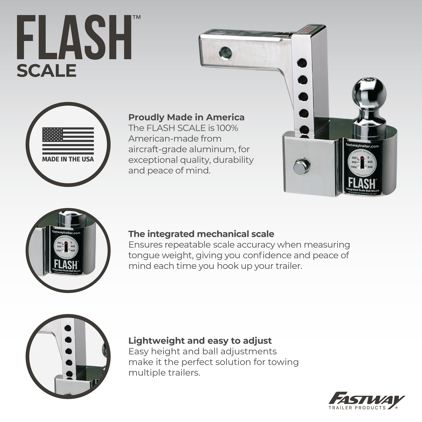 FLASH™ SCALE Ball Mount